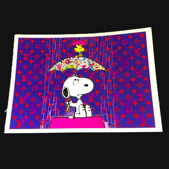 Death NYC - Louis Vuitton Murakami Snoopy - Ltd Ed # Original Signed Print - Picture 9 of 16